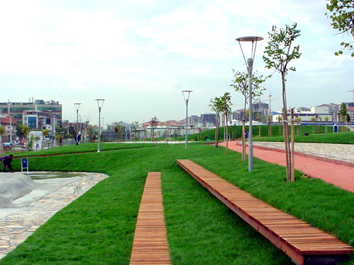 Merter Metro M1 AVM Park Landscape Project