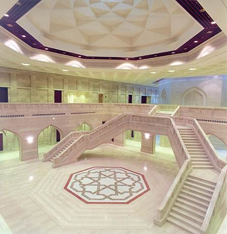 Amiri Diwan, merdiven hol&uuml;